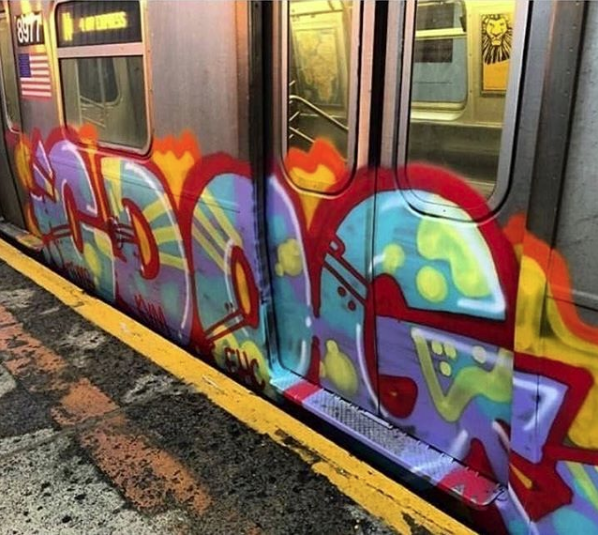 40 not so clean trains from NEW YORK CITY | ILOVEGRAFFITI.DE