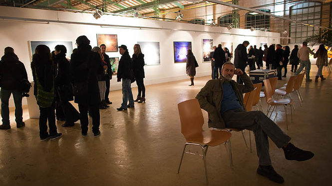HALLENKUNST Urban Art Ausstellung am 10.12.2010 in der Markthalle in Chemnitz. Photo: Marco Prosch